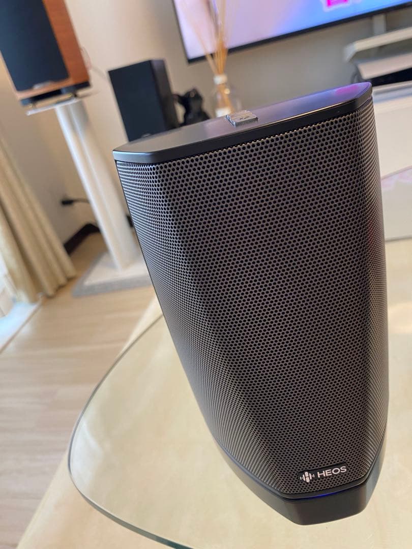 DENON ワイヤレススピーカーHEOS 1 Wi-Fi 高音質 別売付属 美品