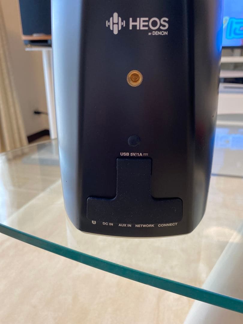 DENON ワイヤレススピーカーHEOS 1 Wi-Fi 高音質 別売付属 美品