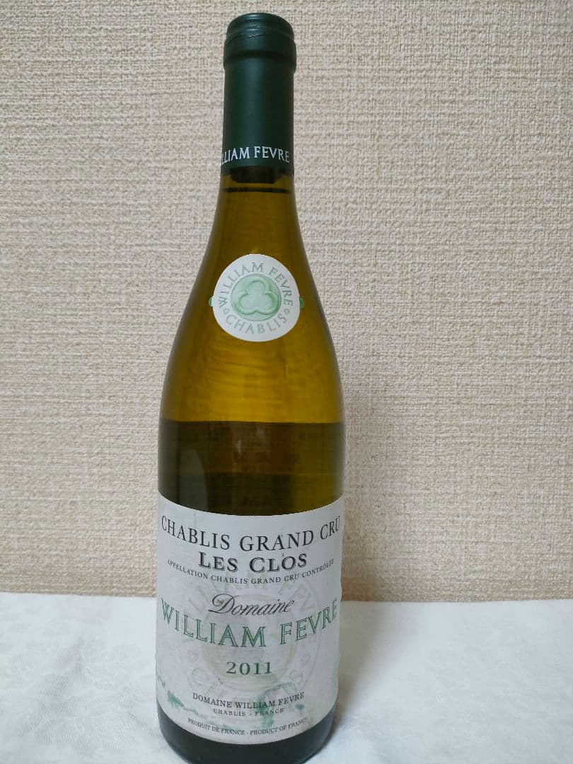 2011年 シャブリ グラン・クリュ レ・クロ / ウィリアム・フェーヴル