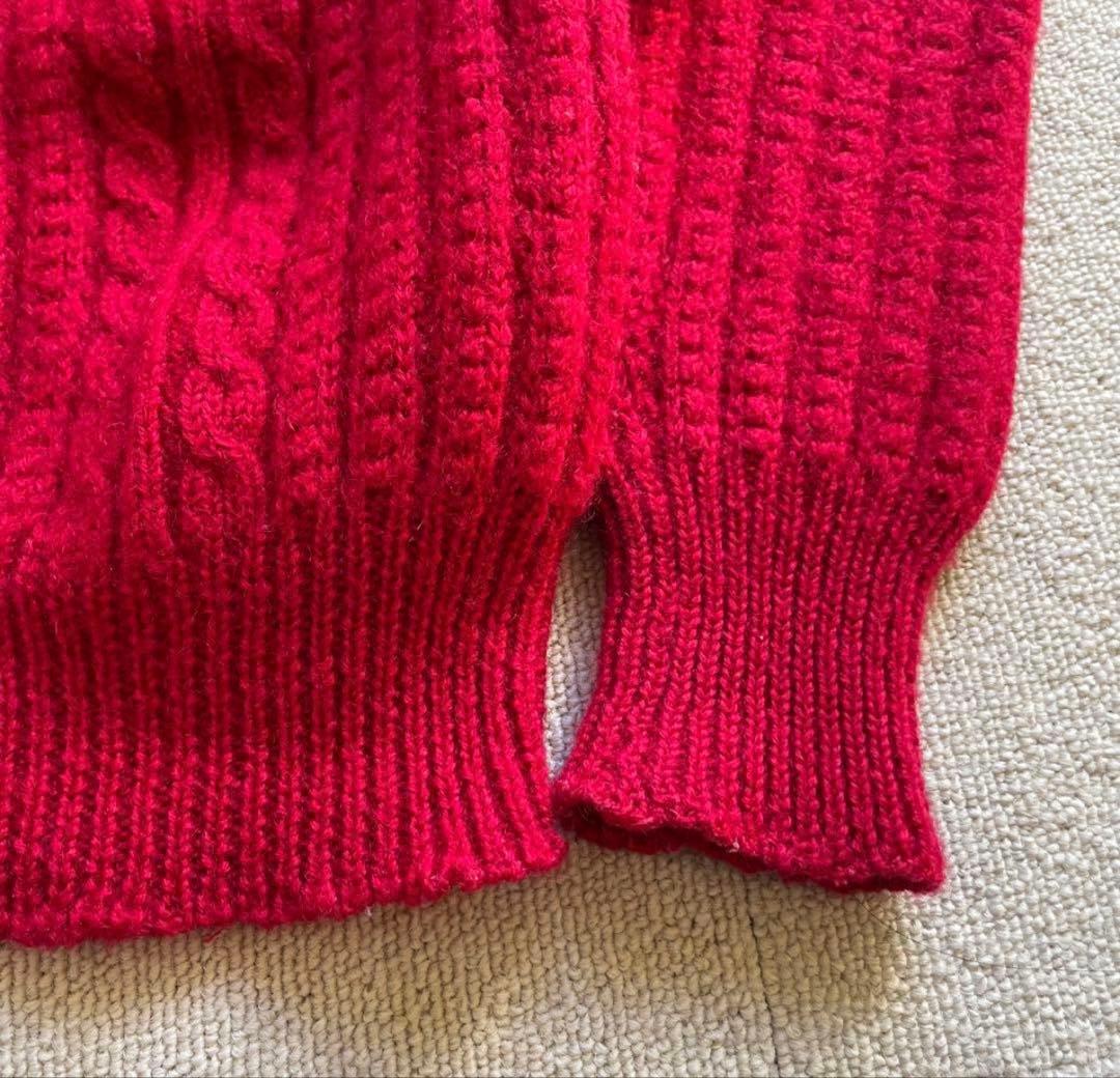 80s イブサンローラン ヴィンテージ ニット 稀少 ウール100%