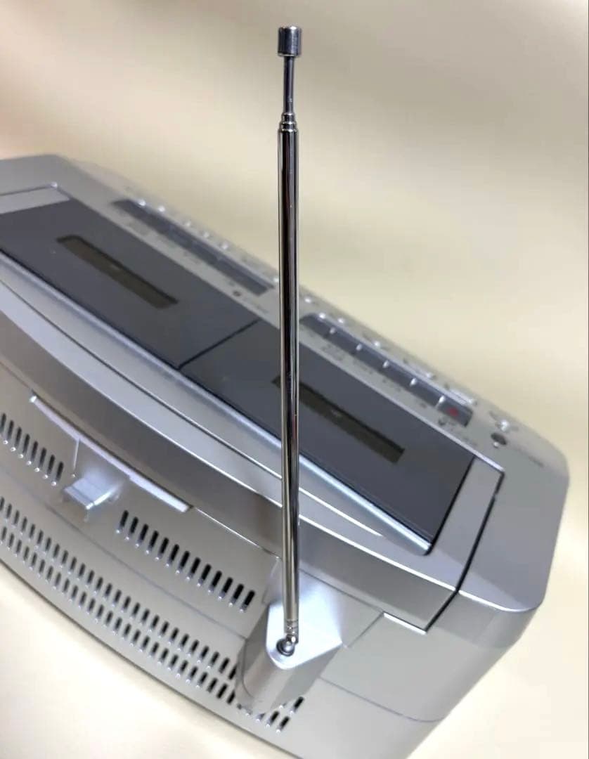 【音出し・動作確認済】TOSHIBA CD ラジオカセット　TY-CDW990