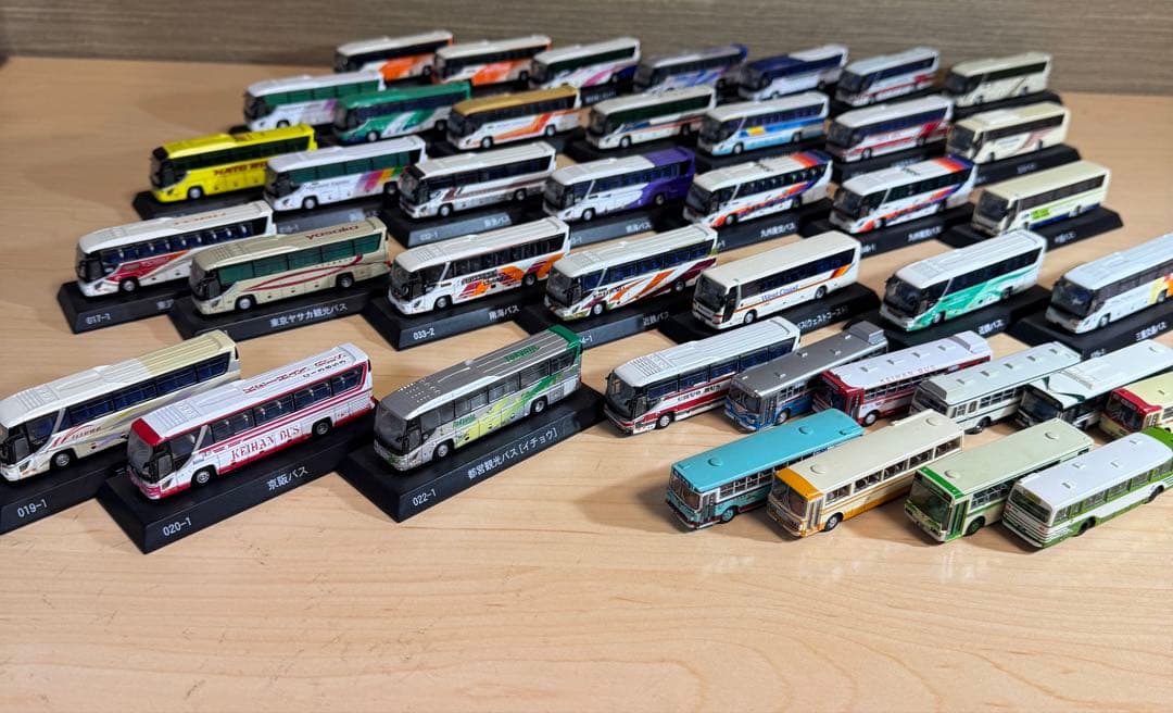 ザ・バスコレクション　バスコレ　トミーテック　まとめ　大量　引退　ミニカー　バス