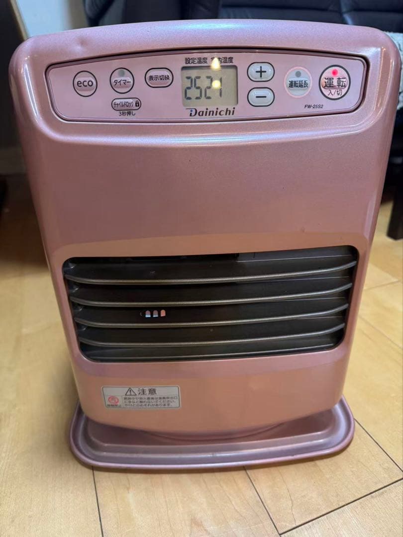 ダイニチ ブルーヒーター FW-25S2 小型サイズ　ピンク