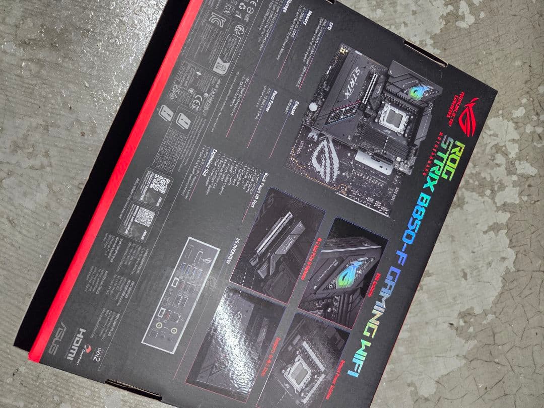 【新品、未開封】ROG STRIX B850-F ゲーミング　マザーボード