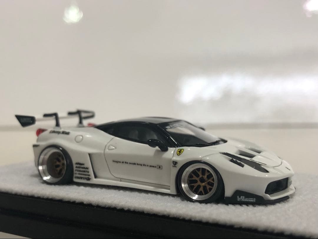 JEC 1/64 LBワークス　フェラーリ 458GTシルエット深リムカスタム
