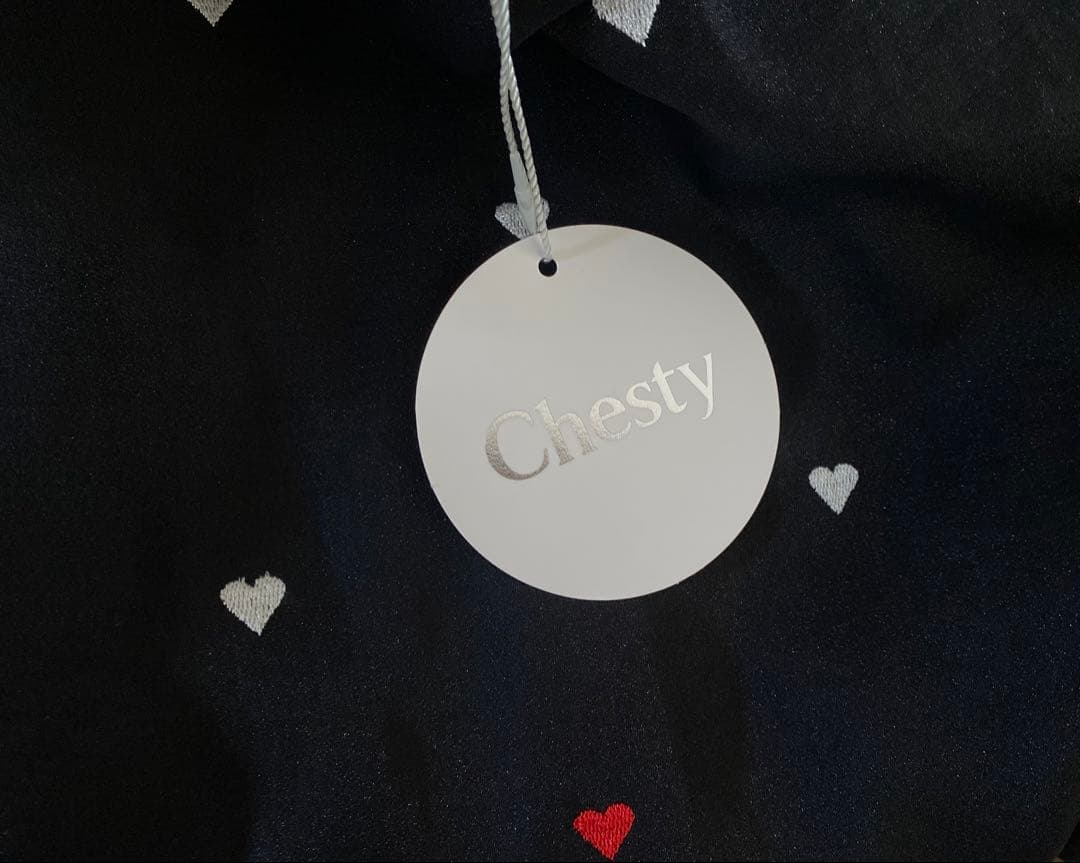 ☆新品タグ☆Chesty チェスティ ハート刺繍 チュニック the hany