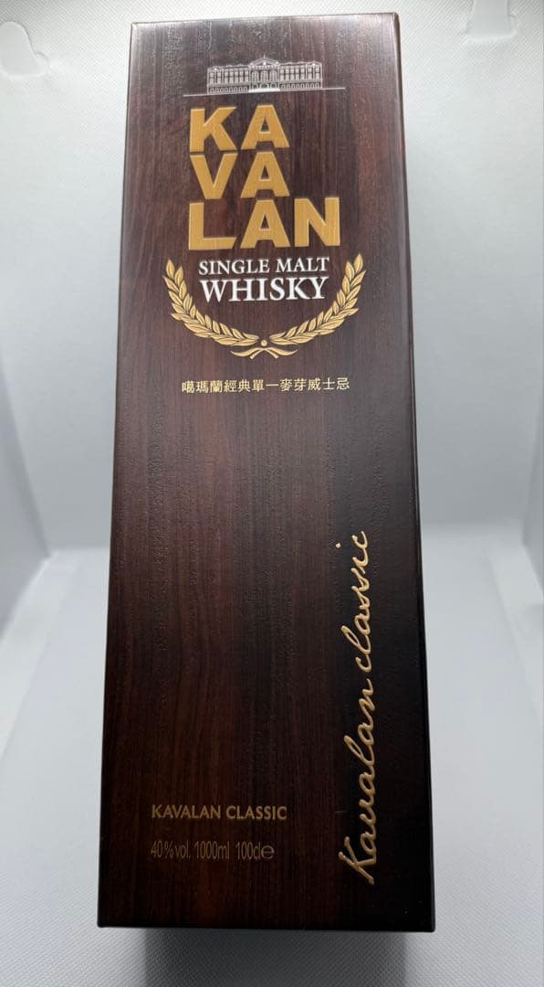 未開封 KAVALAN CLASSIC シングルモルトウイスキー 1000ml