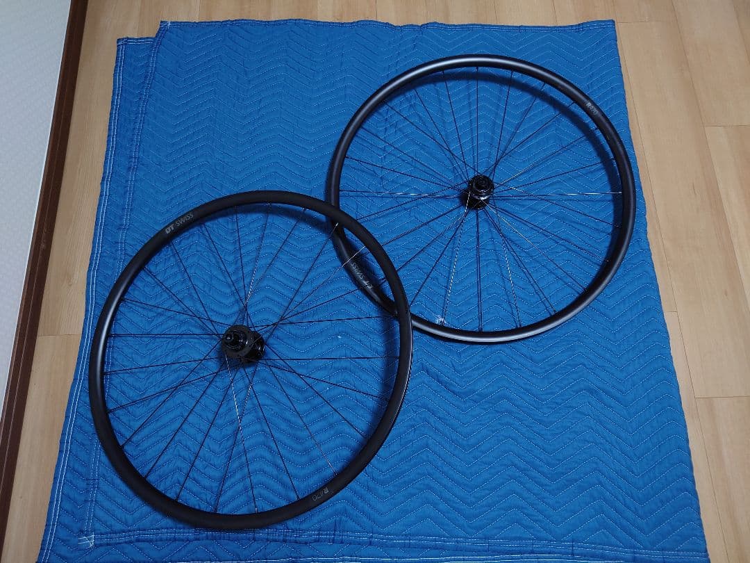 か*ギ様 DT SWISS R470 Discホイール前後セット　 シマノ対応