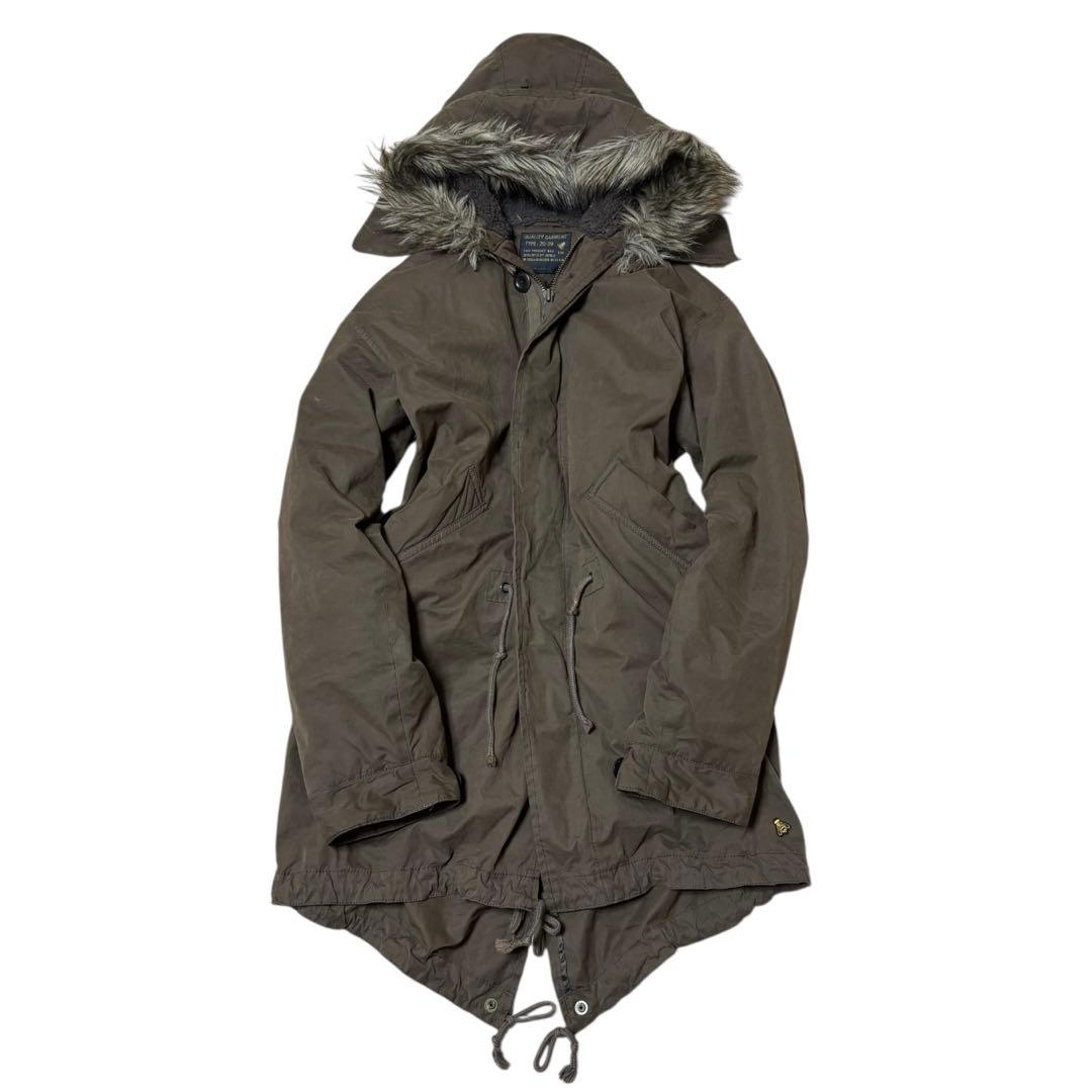 00's archive goa 亜熱帯 モッズコート アウター ブラウン