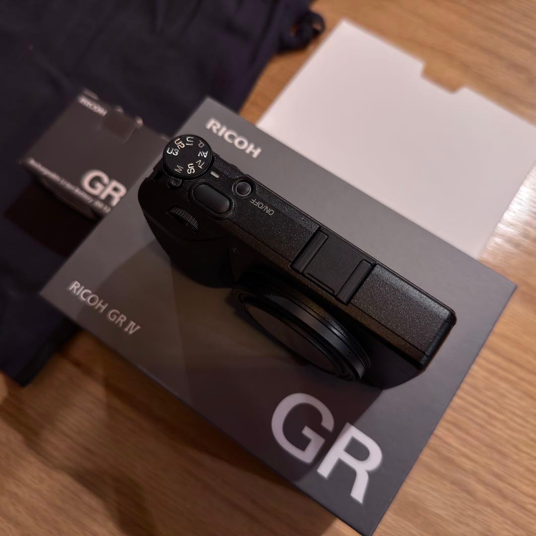 RICOH GR IV リコー GR4 デジタルカメラ バッテリー付き