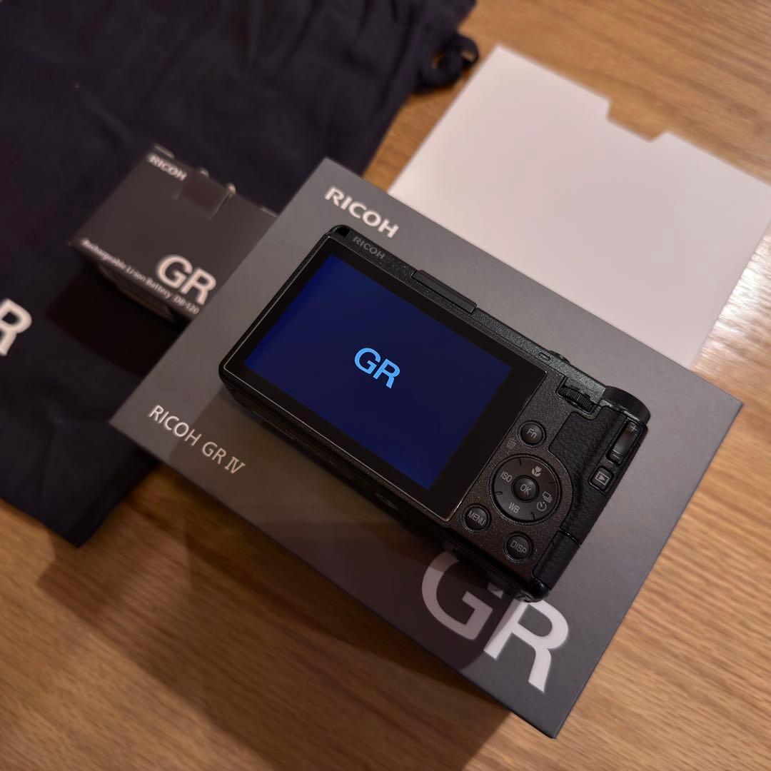 RICOH GR IV リコー GR4 デジタルカメラ バッテリー付き