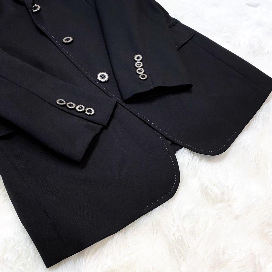 【YOS様】ヒロミチナカノ 170 フォーマル ブラック スーツ 卒服 入学