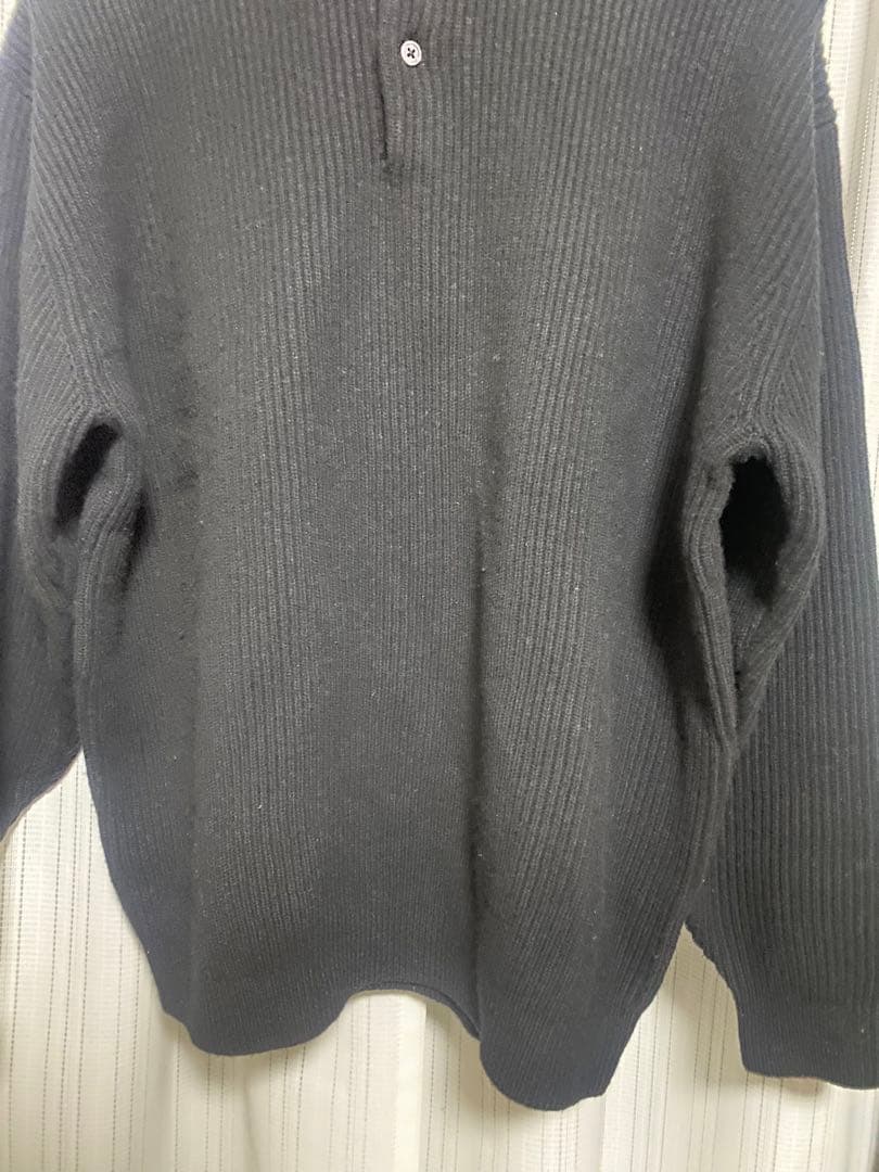 Steven Alanオーストラリアンラムズウール ポロカラー ニット