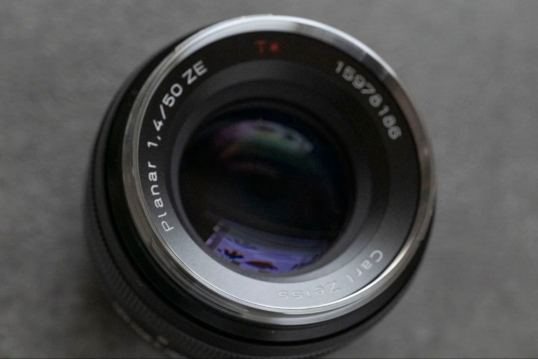 Carl Zeiss Planar 1.4/50 ZE 単焦点レンズ