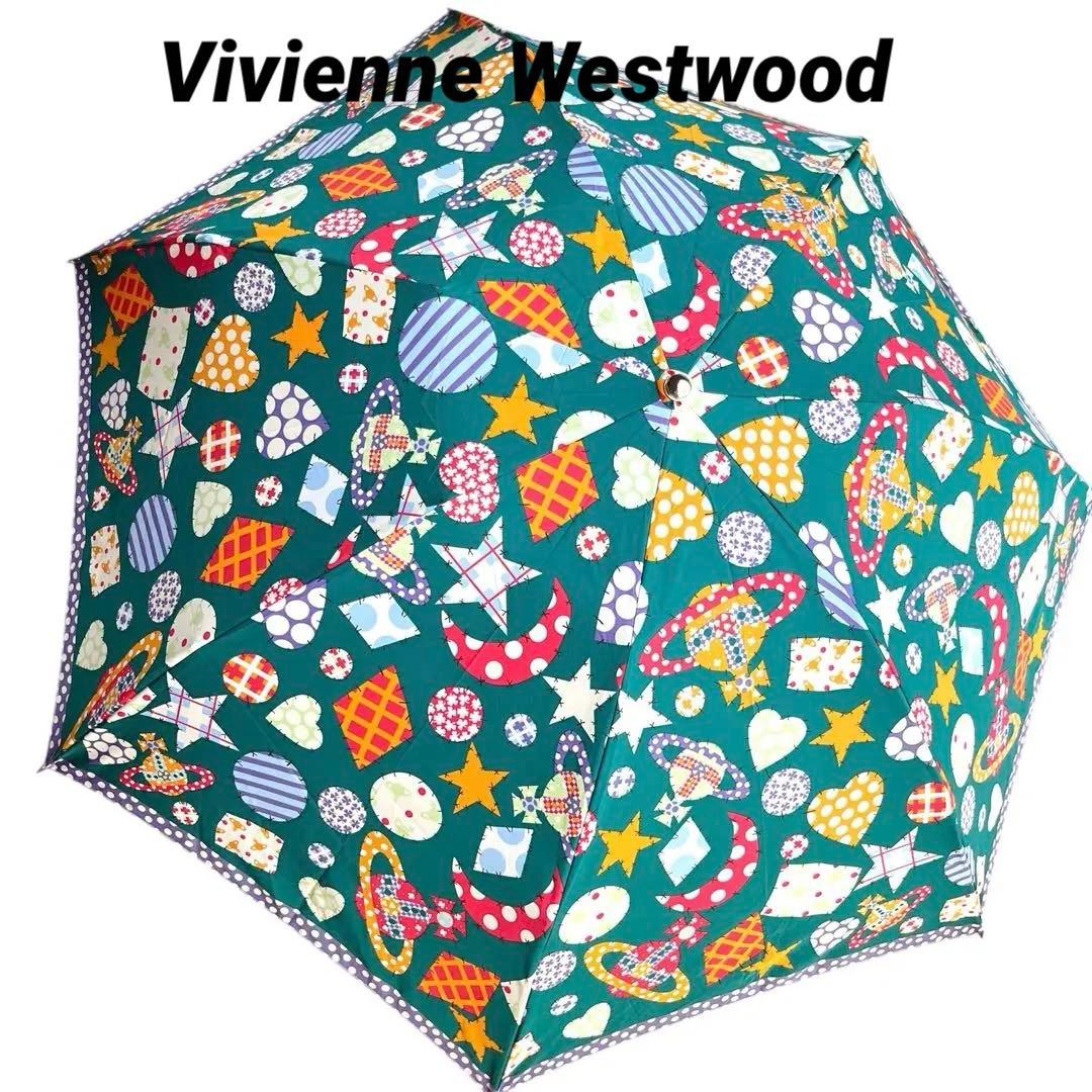 セール中✨美品✨ Vivienne Westwood 折りたたみ傘　ロゴ　軽量
