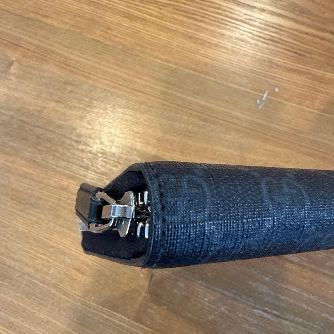 Gucci ブラックキャンバス 長財布