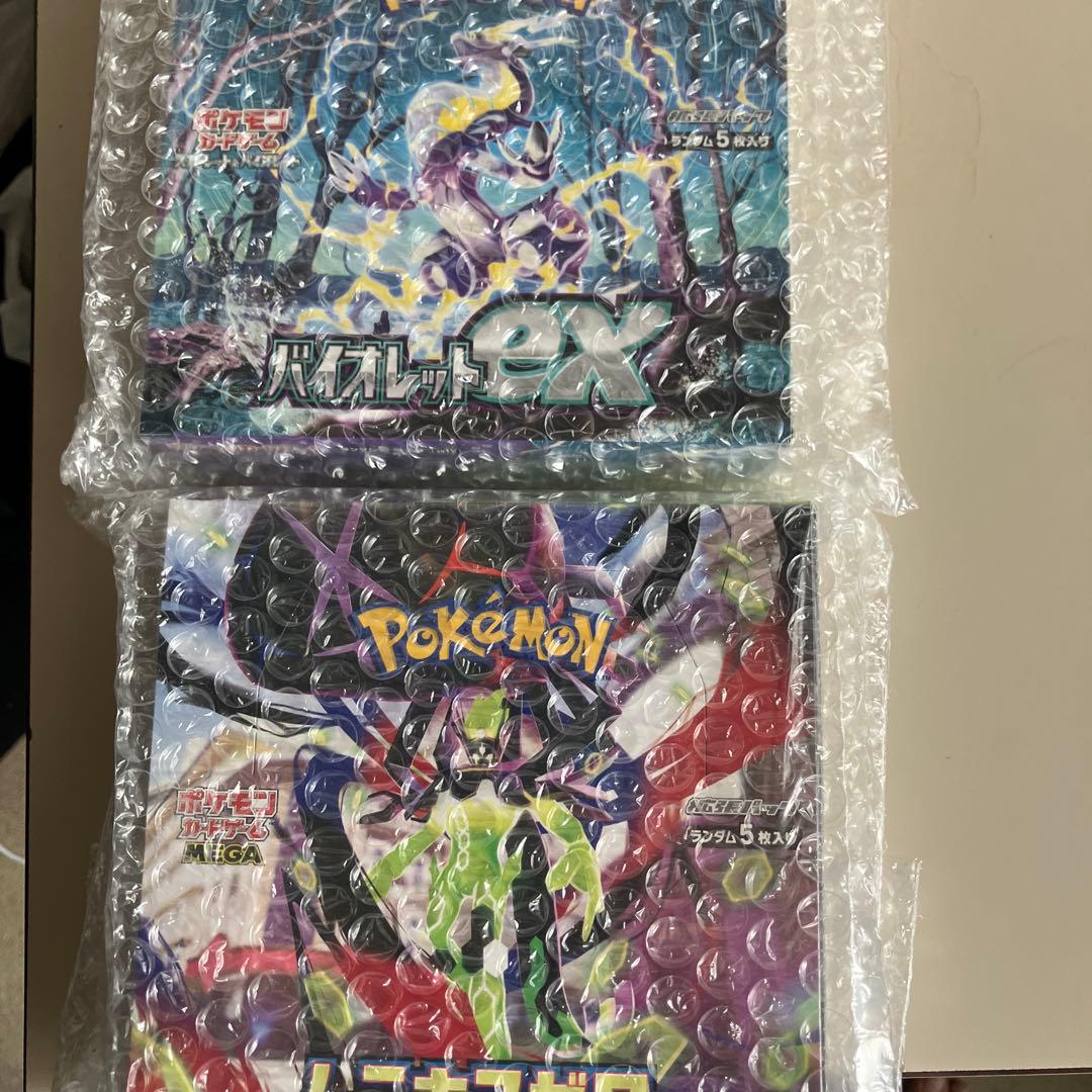 ポケモンカード バイオレットEX & ムニキスゼロ 未開封シュリンク付きセット