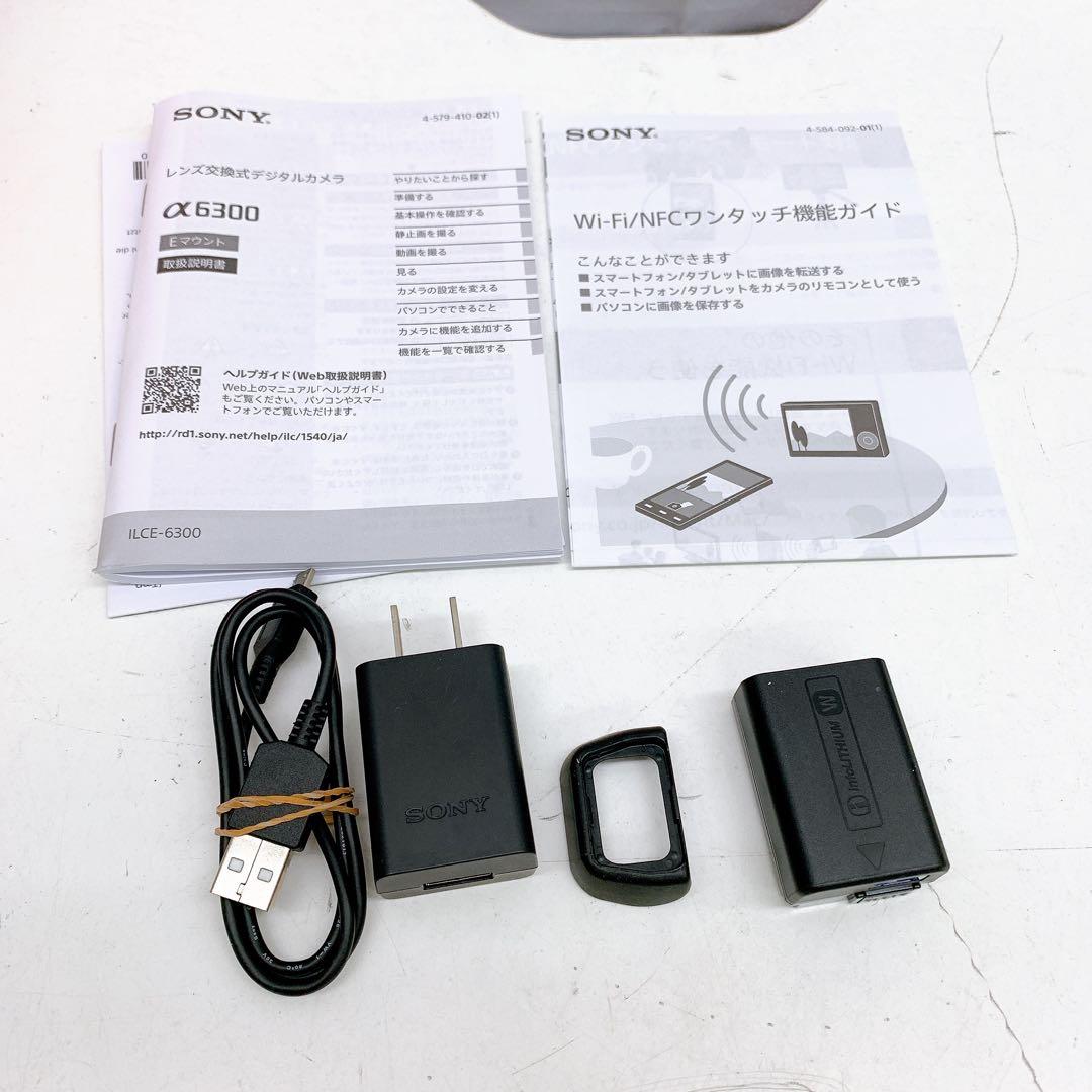 7ABM013 動作品 SONY ソニー α6300 ILCE-6300