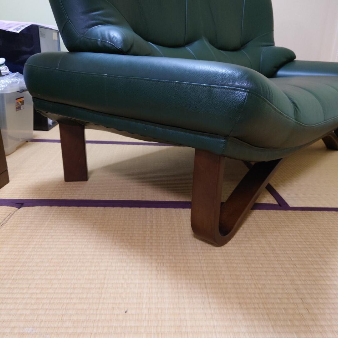 ASAHI アサヒ 2人掛けソファ 2Pソファ レザー 革張り