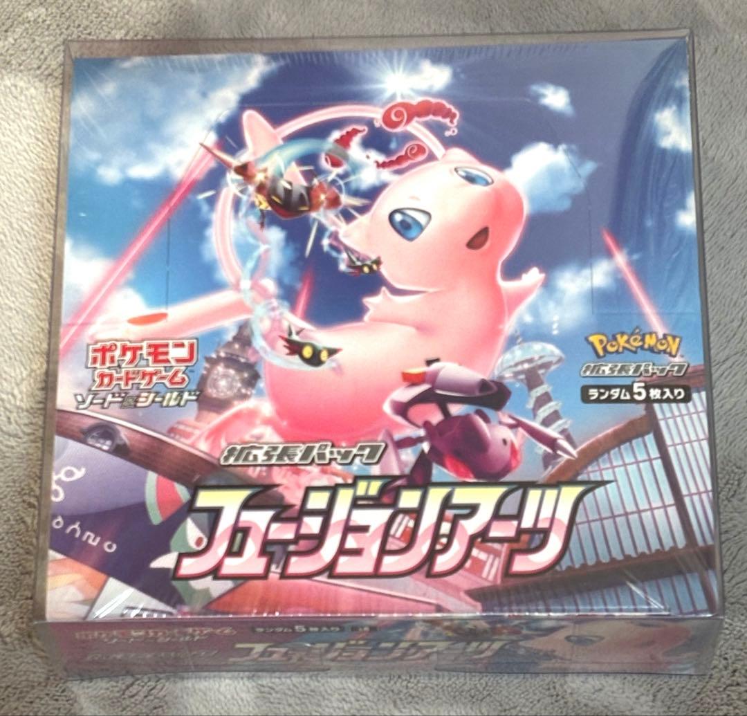 ち*ろ様 ポケモンカードゲーム 拡張パック　フュージョンアーツ　未開封BOX シ