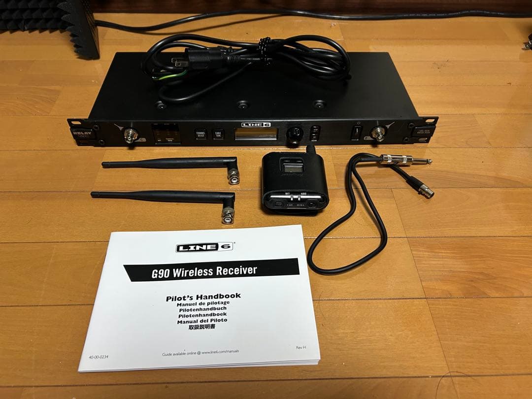 LINE6 Relay G90 Wireless System ラックマウント