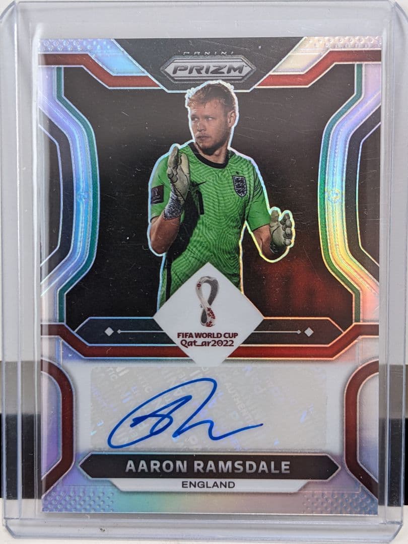 アーロン・ラムズデール PANINI PRIZM 自筆 25シリ