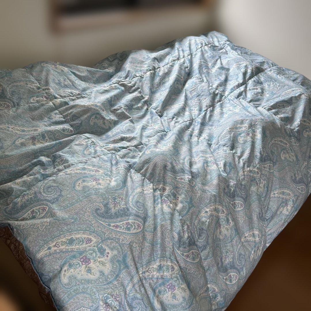 1.あったかい羽毛布団！西川　クリーニング済み　日本製