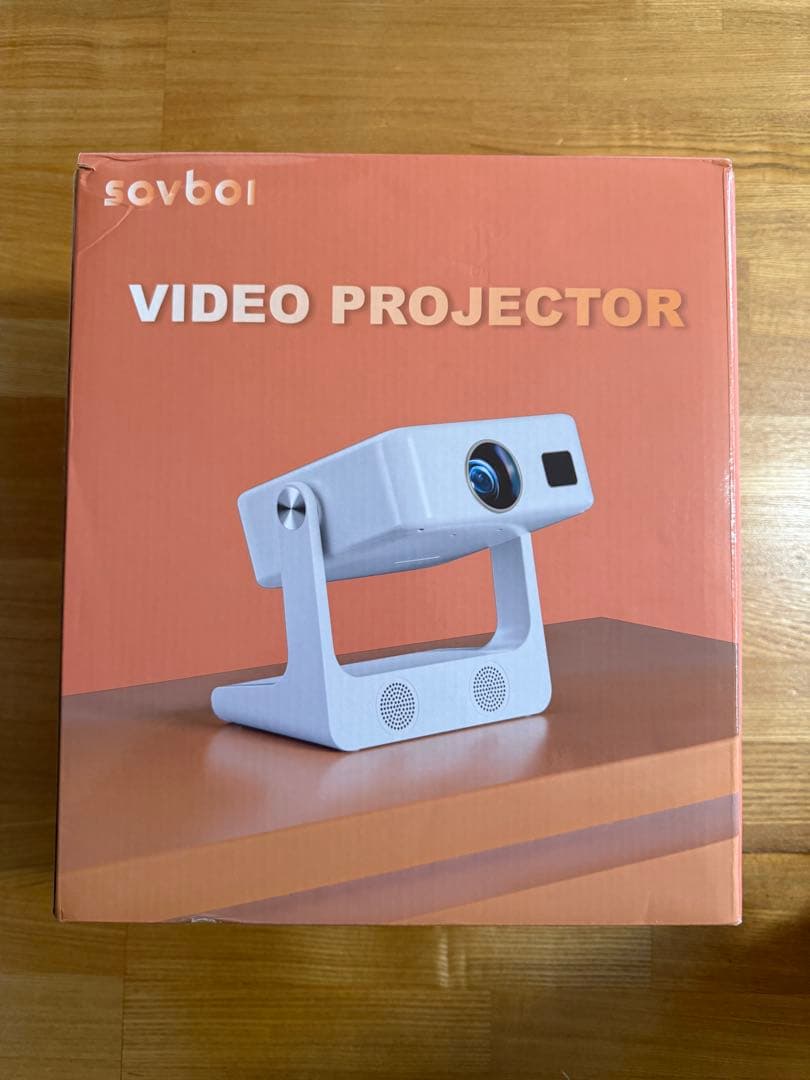 Sovboi S61Pro ホワイトプロジェクター 本体