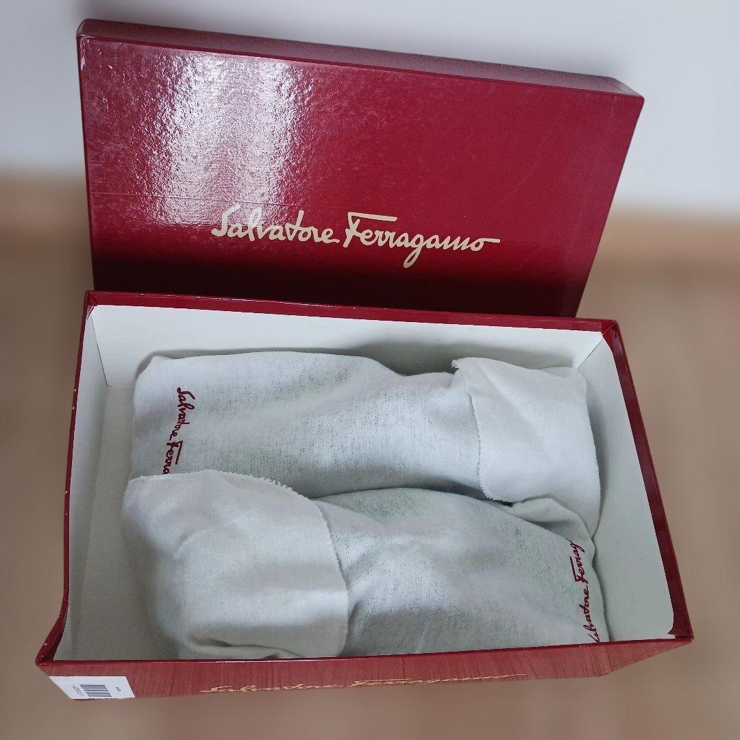 フェラガモ　ドレスシューズ　革靴 7EE 25cm ferragamo 黒