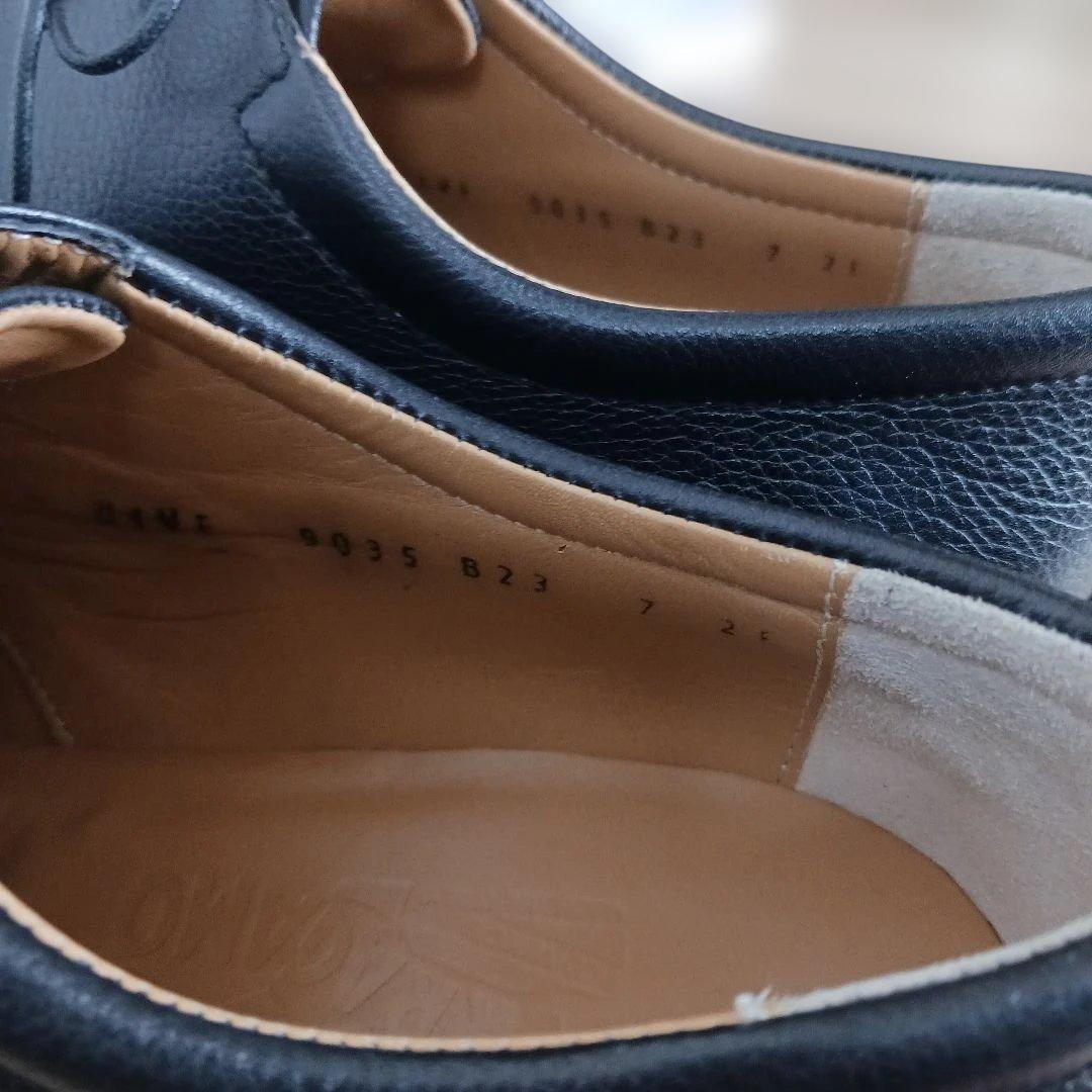 フェラガモ　ドレスシューズ　革靴 7EE 25cm ferragamo 黒