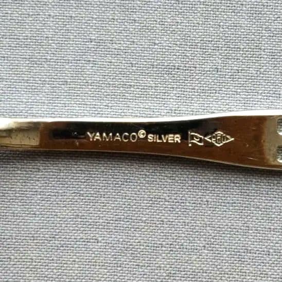 山崎金属工業 YAMACO 純銀スプーン アテネコーヒースプーン6本