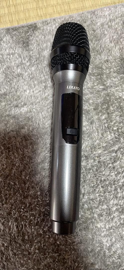 LEKATO 充電式ワイヤレスマイク UHF ダイナミック ハンドヘルド 無線p