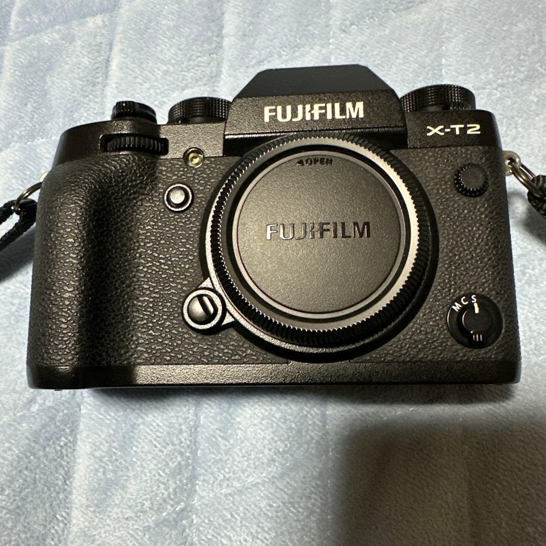FUJIFILM X-T2 カメラ　富士フィルム　JJC ストラップ