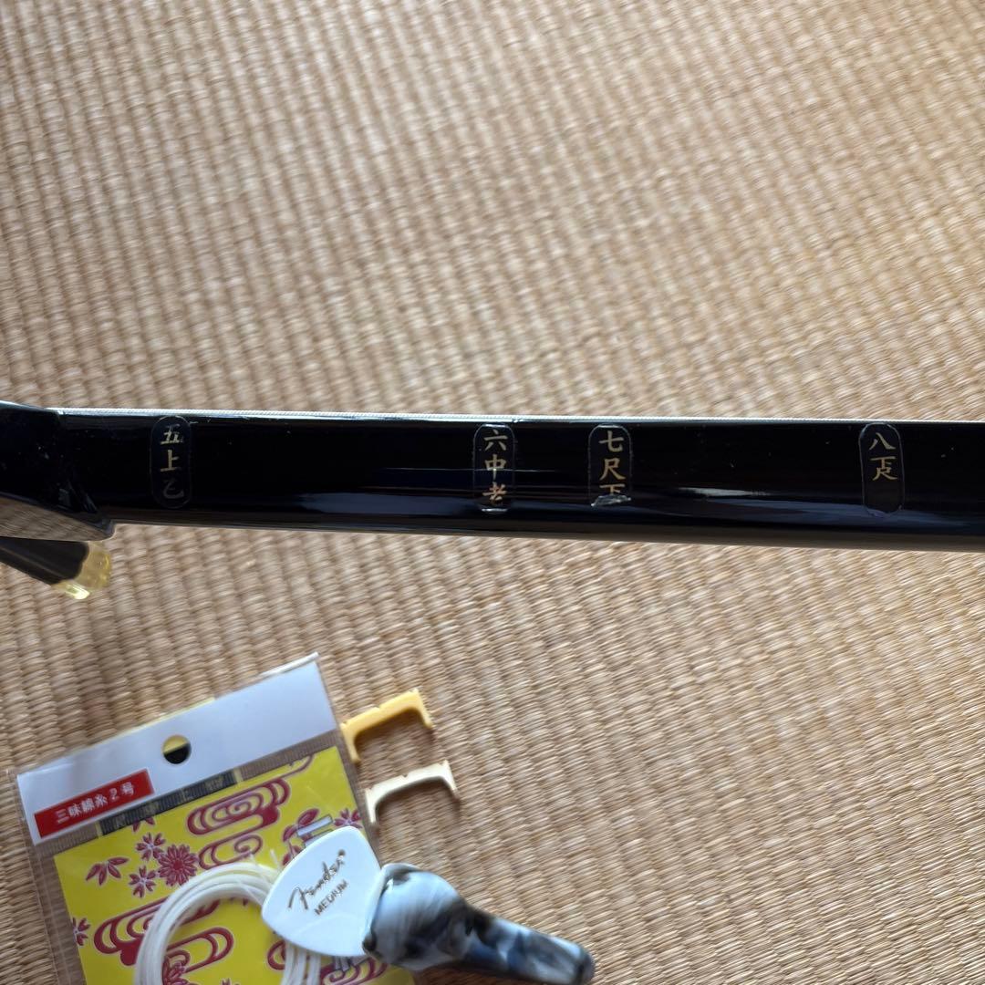 沖縄　琉球　三線　本蛇革　強化張り