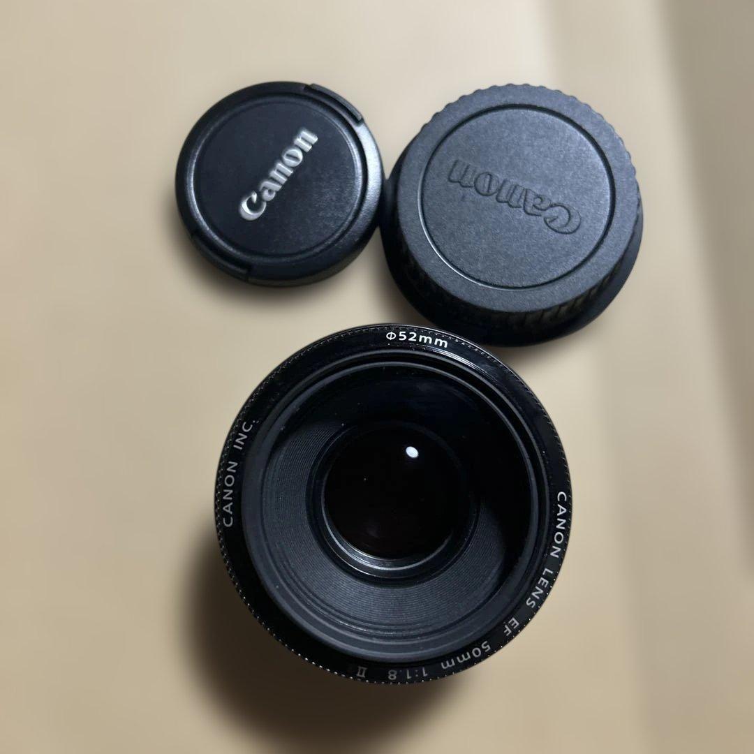 Canon EF 50mm f/1.8 II 単焦点レンズ