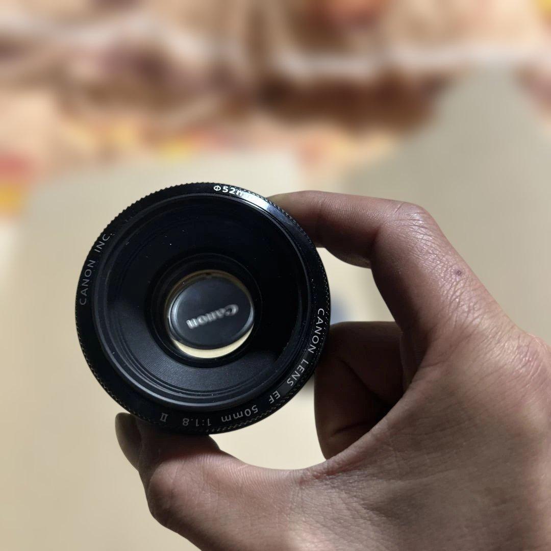 Canon EF 50mm f/1.8 II 単焦点レンズ