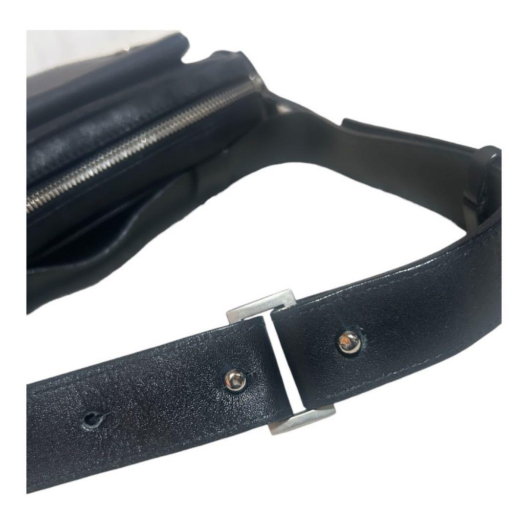 【美品】 フルラ FURLA オールレザー　ウェストバッグ　ボディバッグ