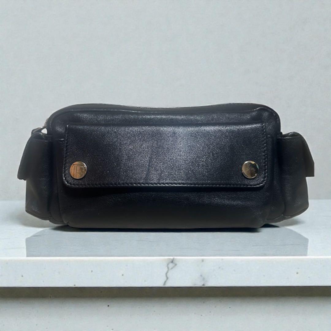 【美品】 フルラ FURLA オールレザー　ウェストバッグ　ボディバッグ