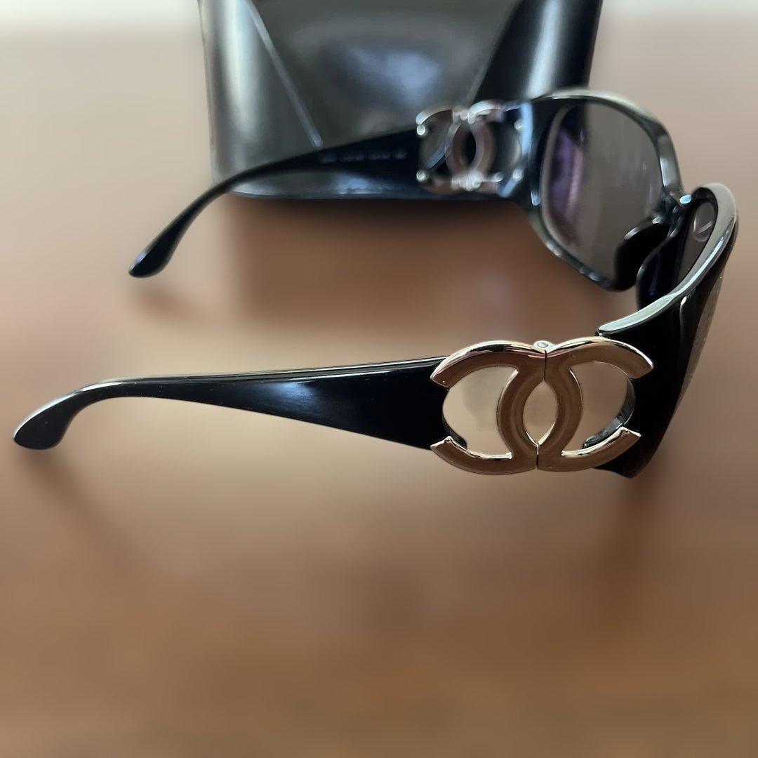 CHANEL sunglasses BLACK サングラス