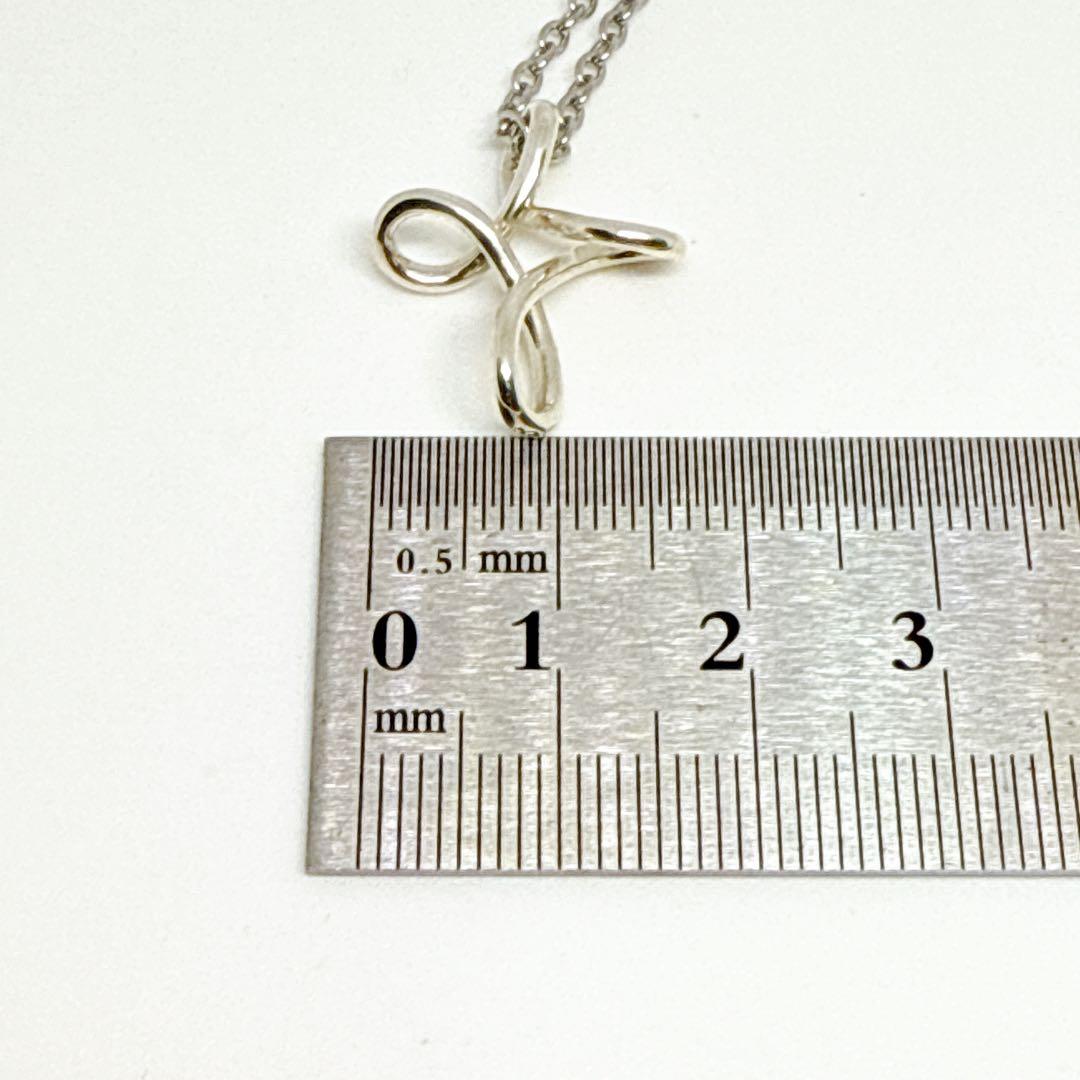【美品 社外チェーン】TIFFANY&Co. インフィニティ クロス ネックレス