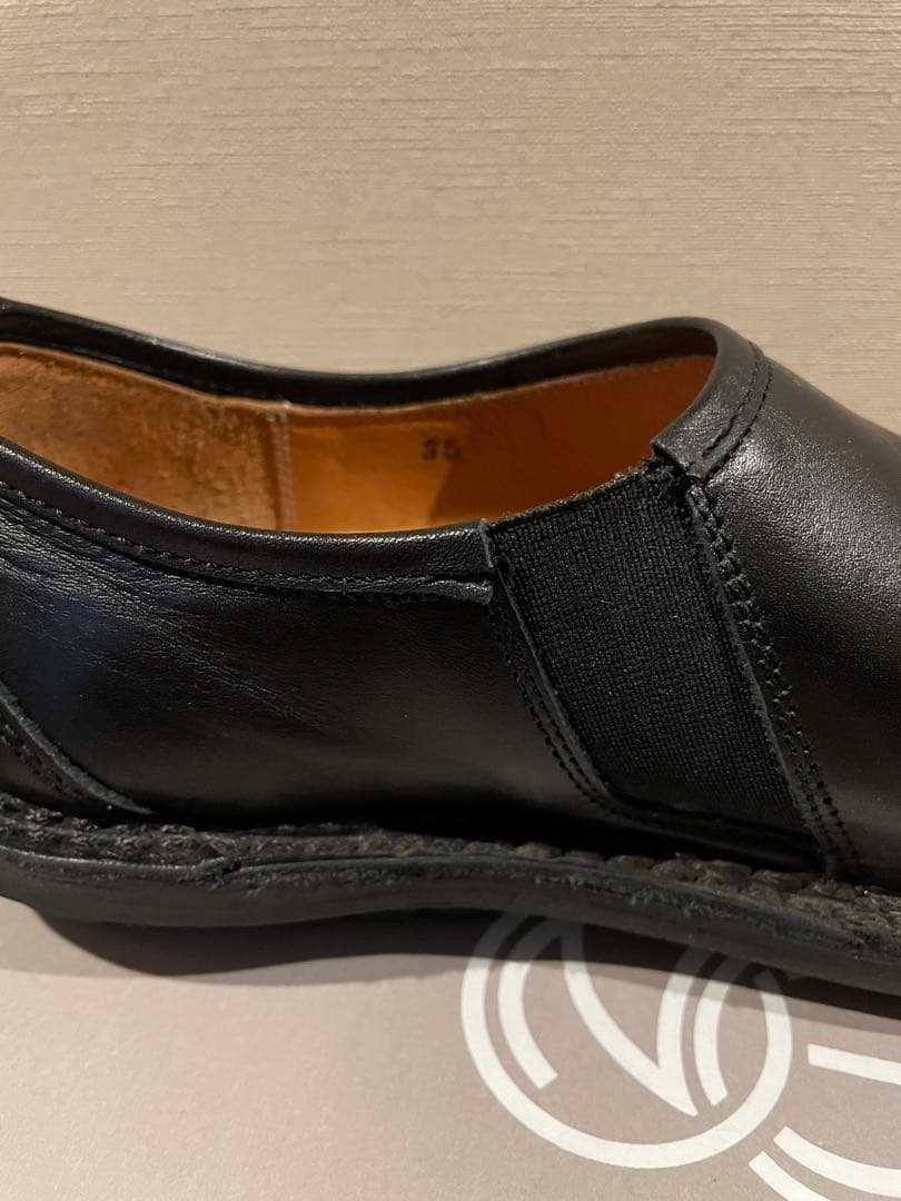 トリッペン 35 yen スリッポン レザーシューズ レザー ブラック