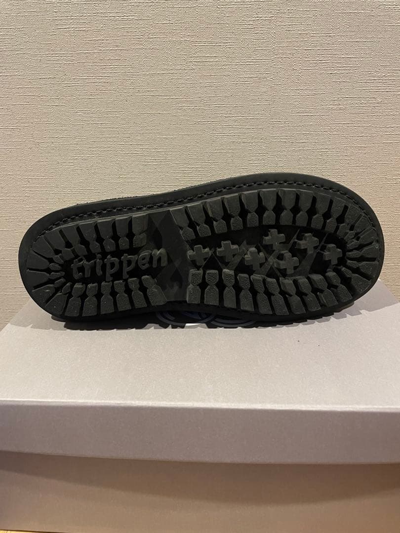 トリッペン 35 yen スリッポン レザーシューズ レザー ブラック