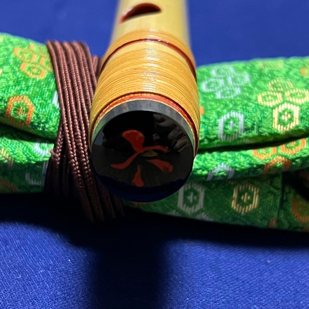 みさと笛 阿波踊り篠笛 喜月 6本調子 ドレミ調 天地籐巻