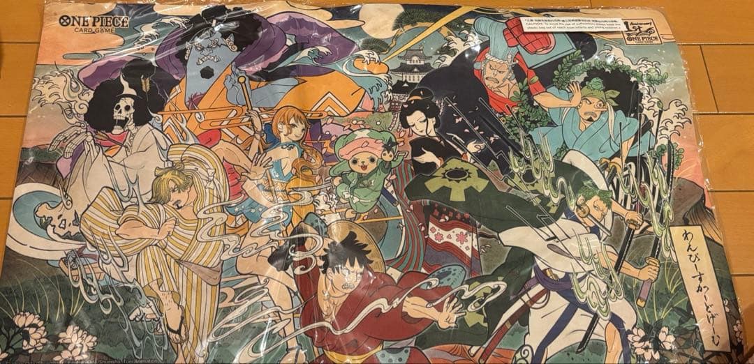 ワンピース 1stanniversaryedition 海外 プレイマット