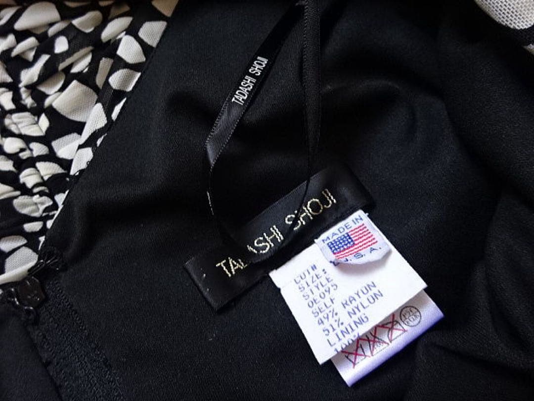 タダシショージ　カシュクール　ビジュー　ブラウス