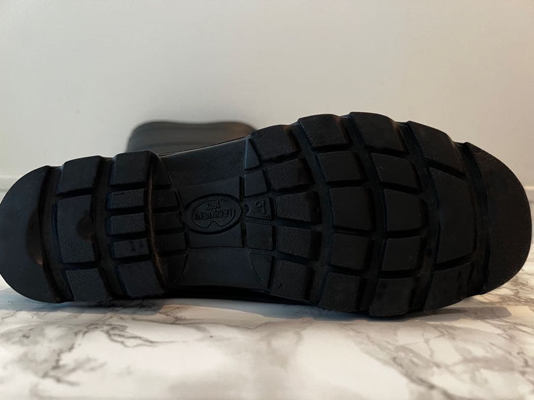 人気完売❤︎PATOU パトゥ レインブーツ 黒 37❤︎24㎝