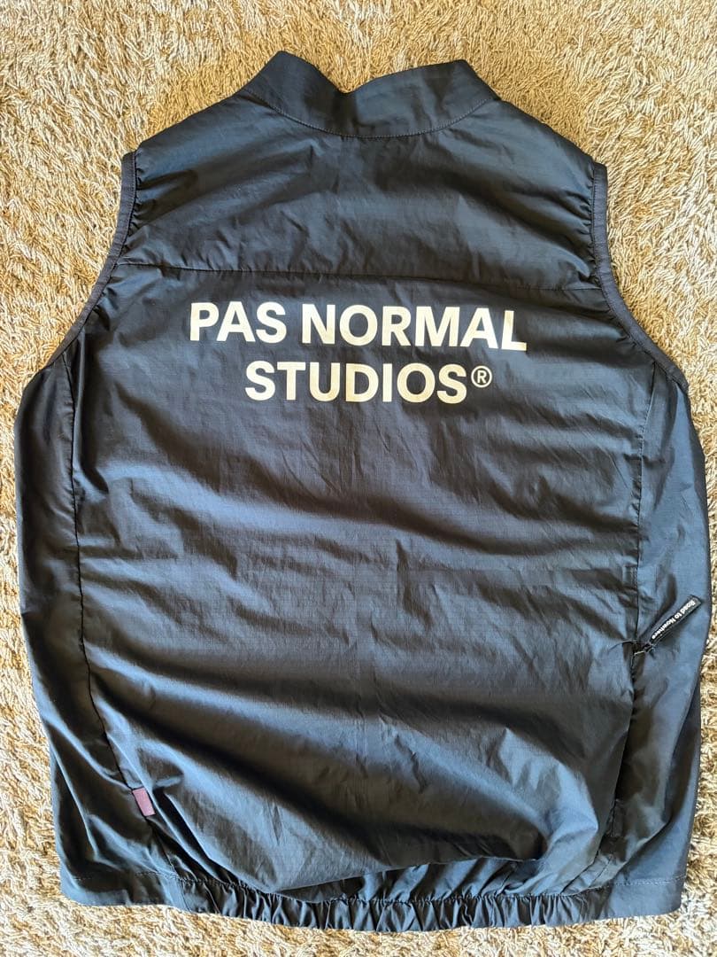 PAS NORMAL STUDIOS ジレ　ネイビー　XS