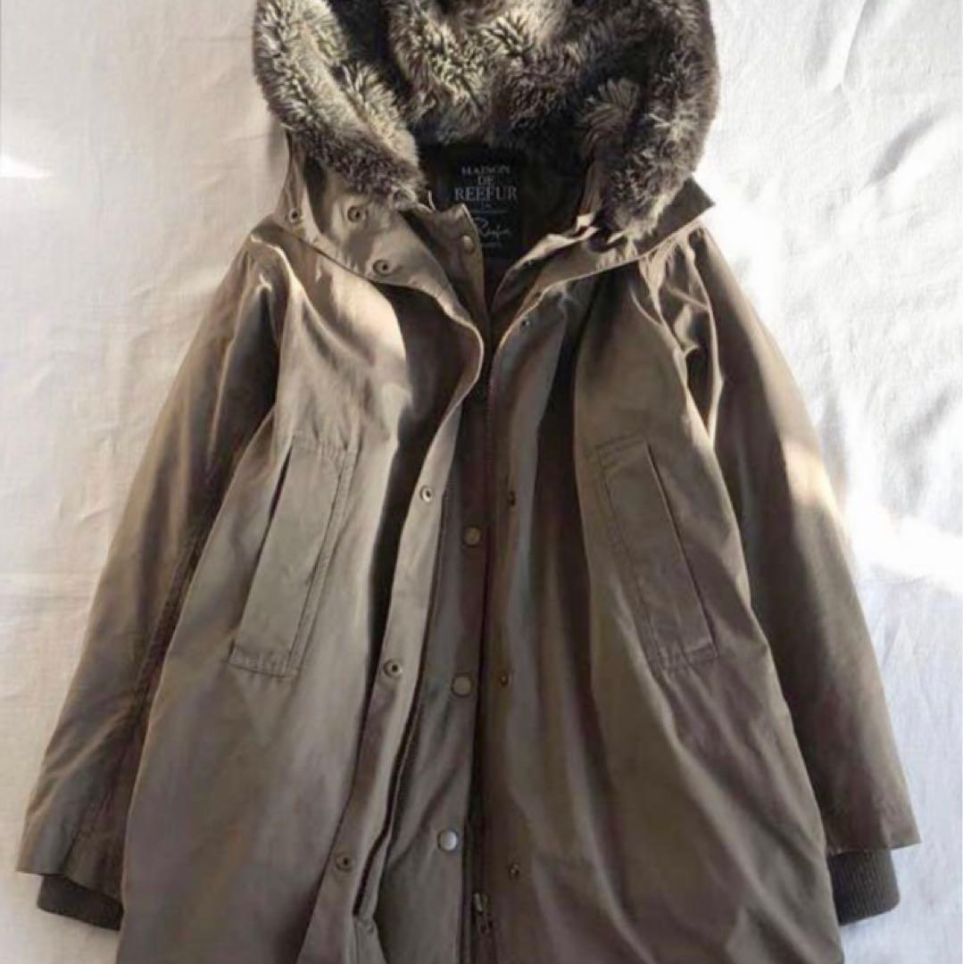 MAISON DE REEFUR モッズダウンコート(2way)