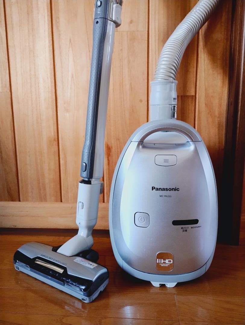 パナソニック 掃除機 MC-PA22G ハウスダストセンサー LEDナビライト