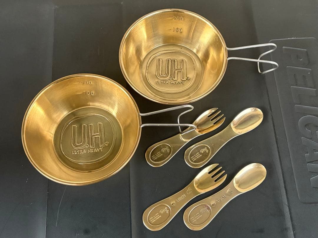 ultra heavy × Lue 真鍮シェラカップセット